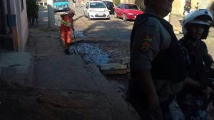 Barricadas foram destruídas na região na terça-feira Foto: Brigada Militar /divulgação