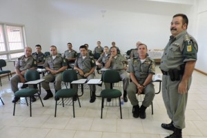 Major Soligo detalha como serão as operações no combate à criminalidade e ao tráfico / Fotos: Cacau Moraes