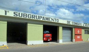 Apenas uma das três unidades dos bombeiros em Rio Grande está em funcionamento Foto: Karoline Ávila /Rádio Gaúcha