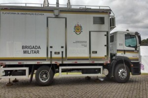 Caminhão foi adquirido durante a Copa do Mundo de 2014 Foto: Brigada Militar de Caxias do Sul / Divulgação