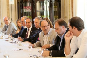 Foto: Luiz Chaves/Palácio Piratini  Dívida com a União foi foco da reunião do governador José Ivo Sartori com seu secretariado  