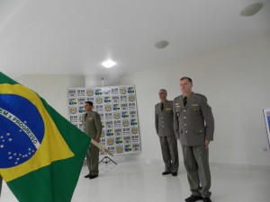 Major Pereira Martins passou o comando para o major Oberdan do Amaral Silva /Arquivo/FN