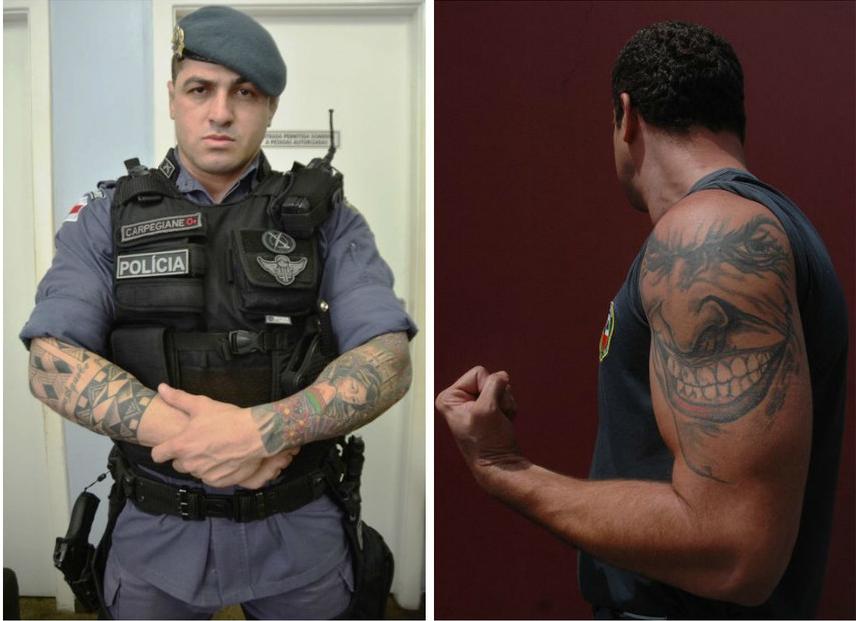 Quem tem tatuagem pode entrar na Polícia Militar?
