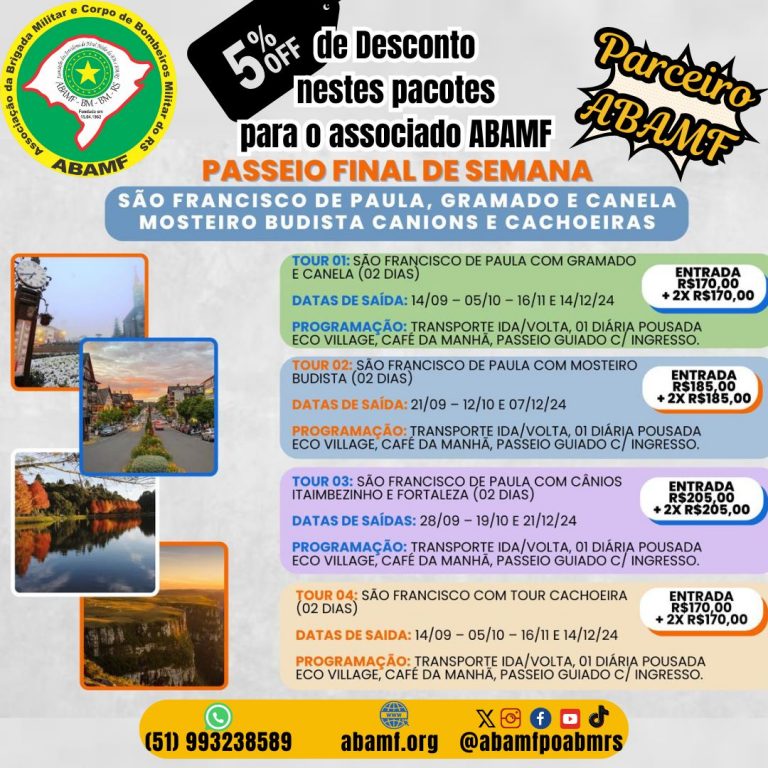 Clube Viaje Bem Turismo – Novo Parceiro ABAMF